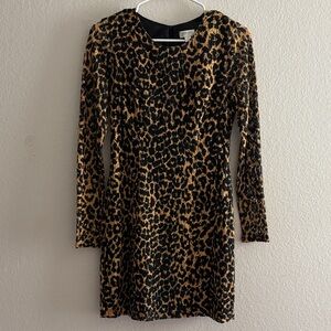 Rodarte for Target Leopard Print Mini Dress
